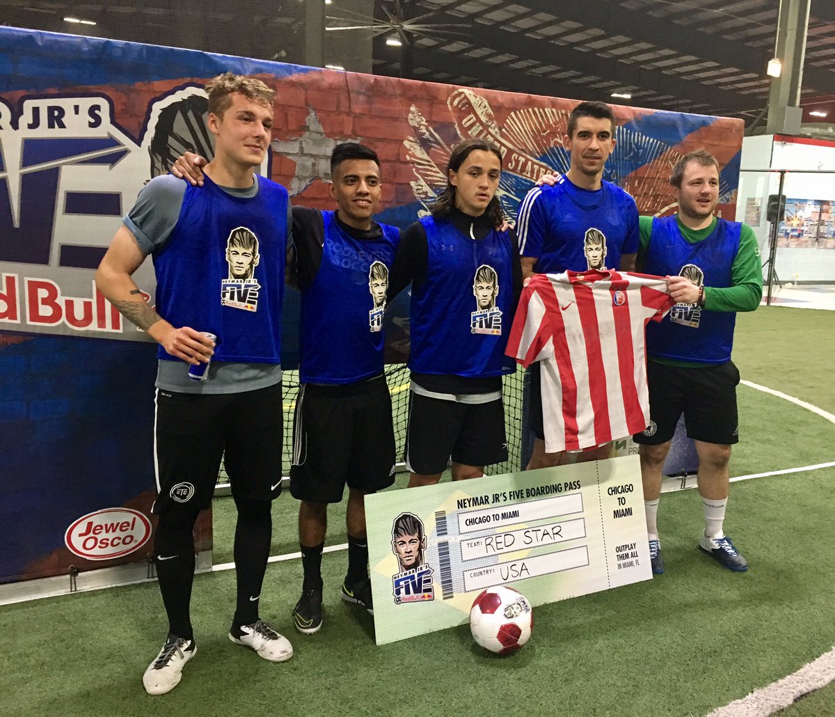SchenkJoan's tweet photo. #neymarjrsfive RedStar wins Chicago #RedBullEvents 5/20/17 https://t.co/4dd10Ijc7c