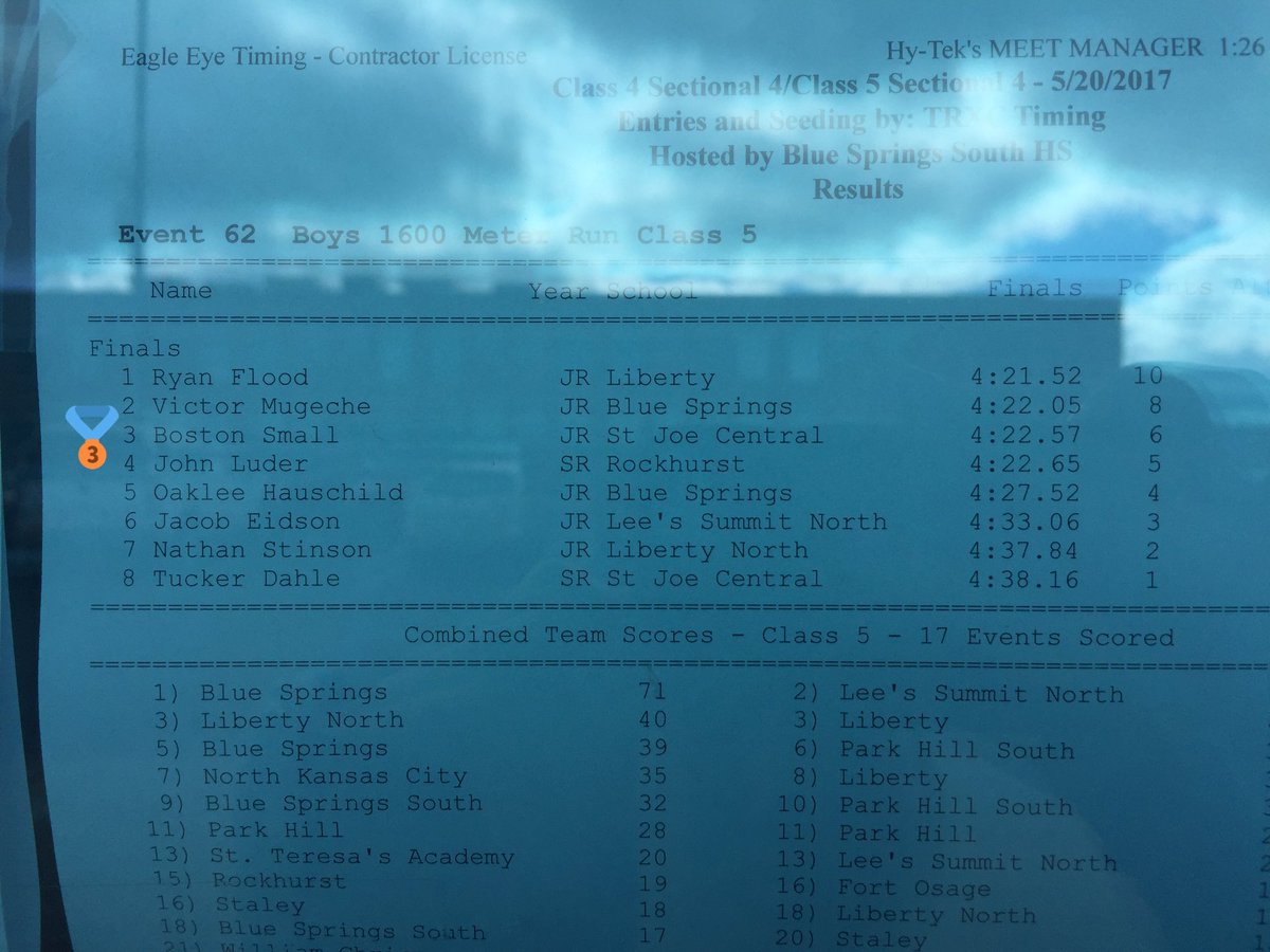 CHS__trackfield's tweet photo. 4 CHS athletes qualify for the Class 5 State Championship!!! 🥇

Great job Indians💙💙💙 
See you in Jeff City! https://t.co/7O906xs5pf