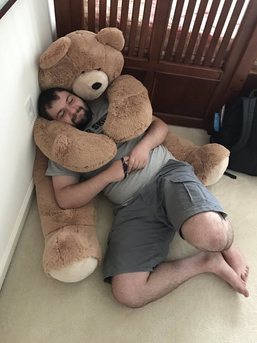 DIguys's tweet photo. We made it through leg one! #snugglin https://t.co/fk3M4AB4c9