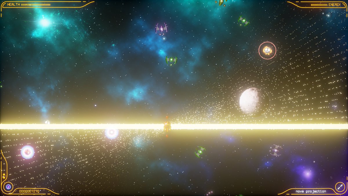 dystopicorp's tweet photo. We've called it Nova Projection... guess Death Ray would sound too classic :D
#screenshotsaturday #indiedev #gamedev #indiegame #ue4 #steam https://t.co/B4AbhrIQrn