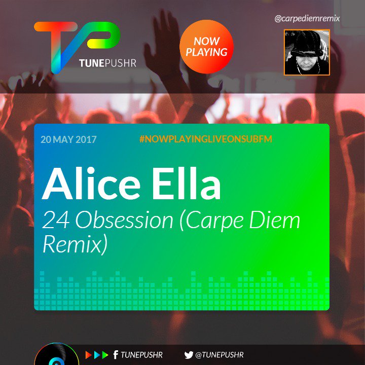 #NowPlaying Live on Sub.FM <a href="/alice_ella_/">Alice Ella</a> - 24 Obsession (@carpediemremix Remix) - via <a href="/TunePushr/">TunePushr</a>