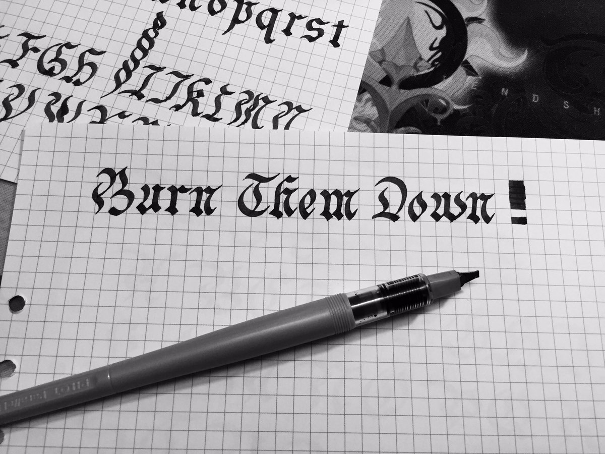 PostMeridy's tweet image. #pilotparallel #parallelpen