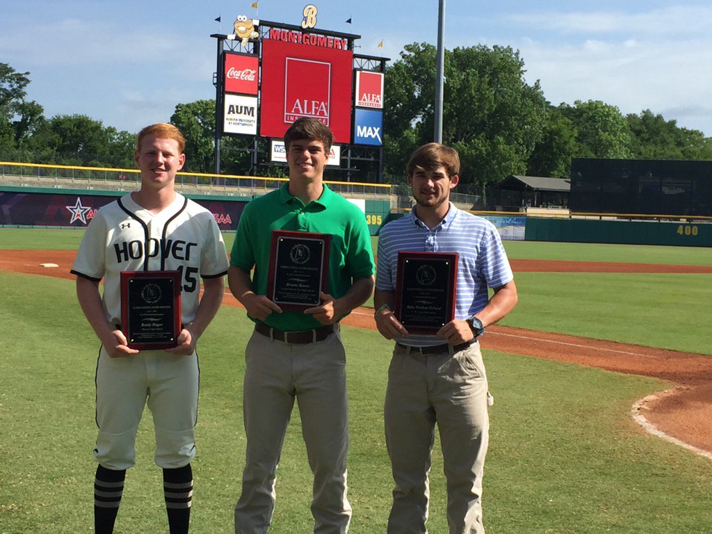 AlaBCAUpdates's tweet photo. ALABCA 2016-2017 Scholarship Recipients at Mtgy's Riverwalk Stadium 2day during game 2 of AHSAA 7A finals https://t.co/qDOQ4k0O12