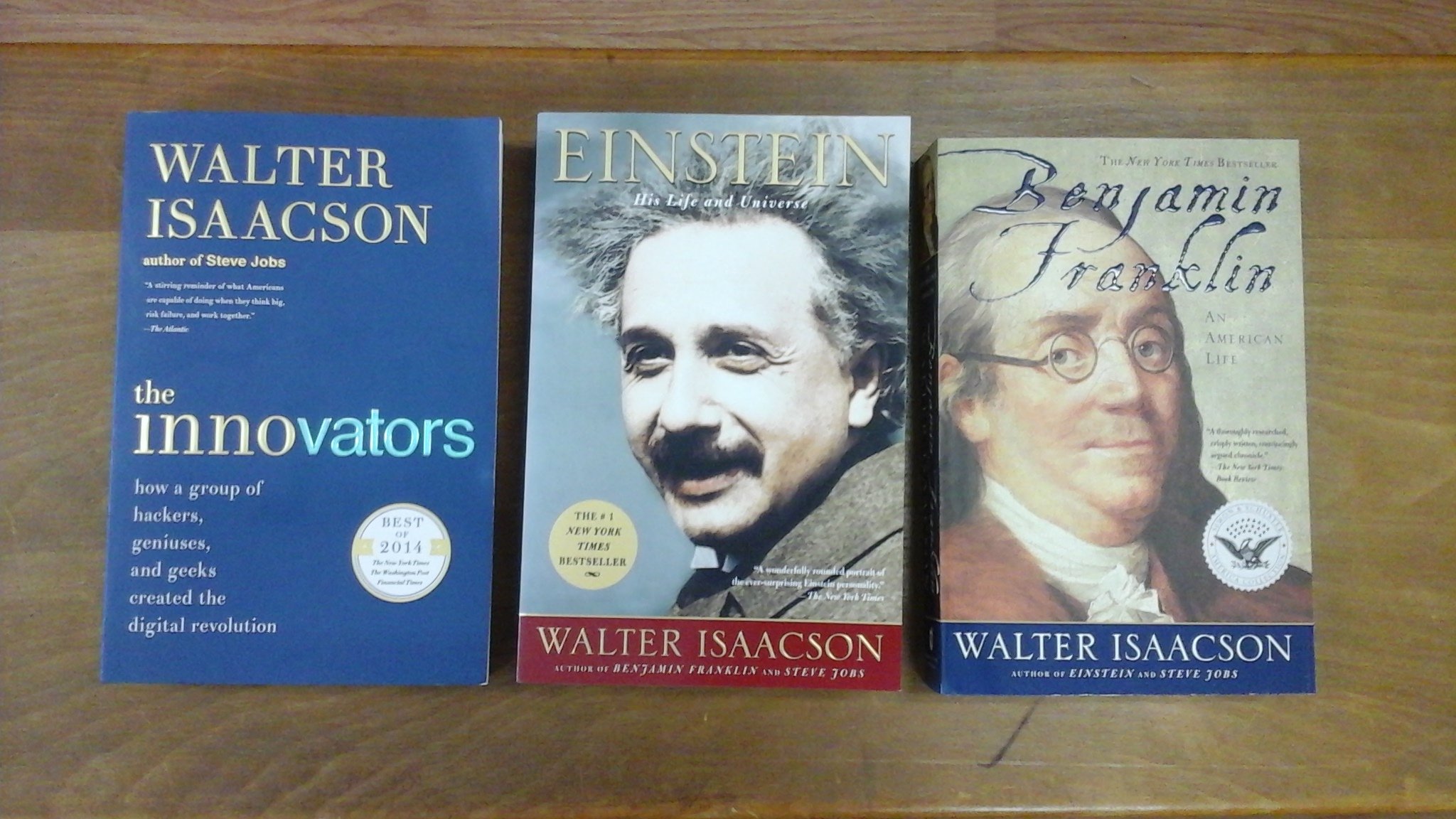 Happy Birthday Walter Isaacson! 