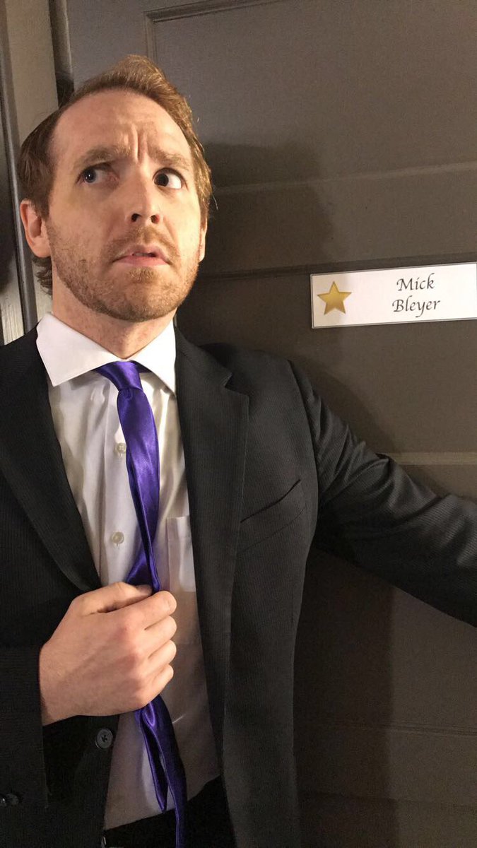 Mick having fun before showtime #WhoLovesYouShow #RowlandTheater