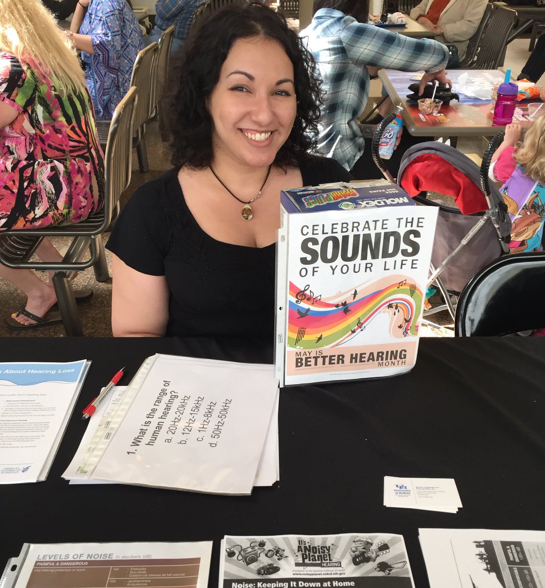 ninakash_aud's tweet photo. Another info booth for #BetterHearingMonth #aud #saa https://t.co/xARZwqTbEg