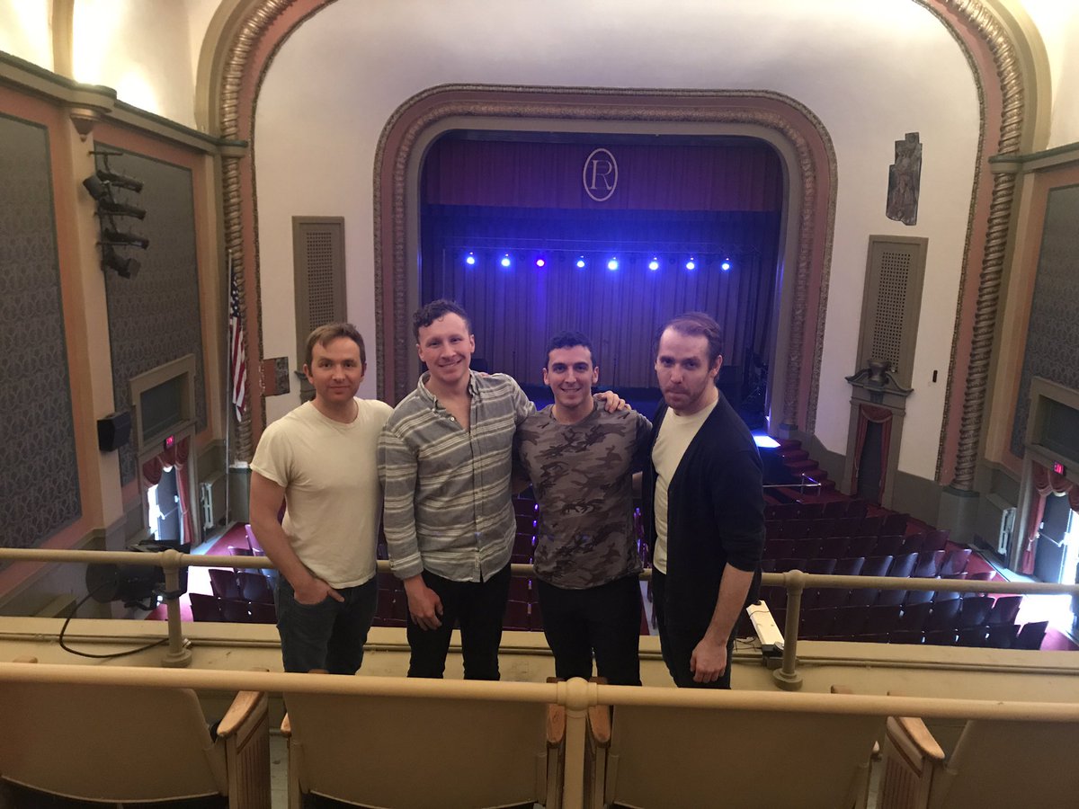 Almost showtime!! Can't wait to rock the house, Rowland Theatre! #WhoLovesYouShow