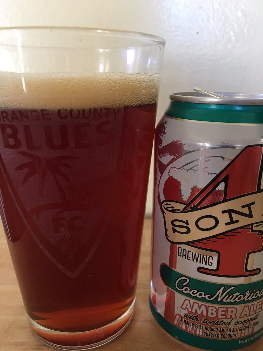 CountyCoalition's tweet photo. Another one for game day! #drinklocalsupportlocal #3pointsinOKC @orangecountysc @FourSonsBrewing https://t.co/OgcIBIqBhx