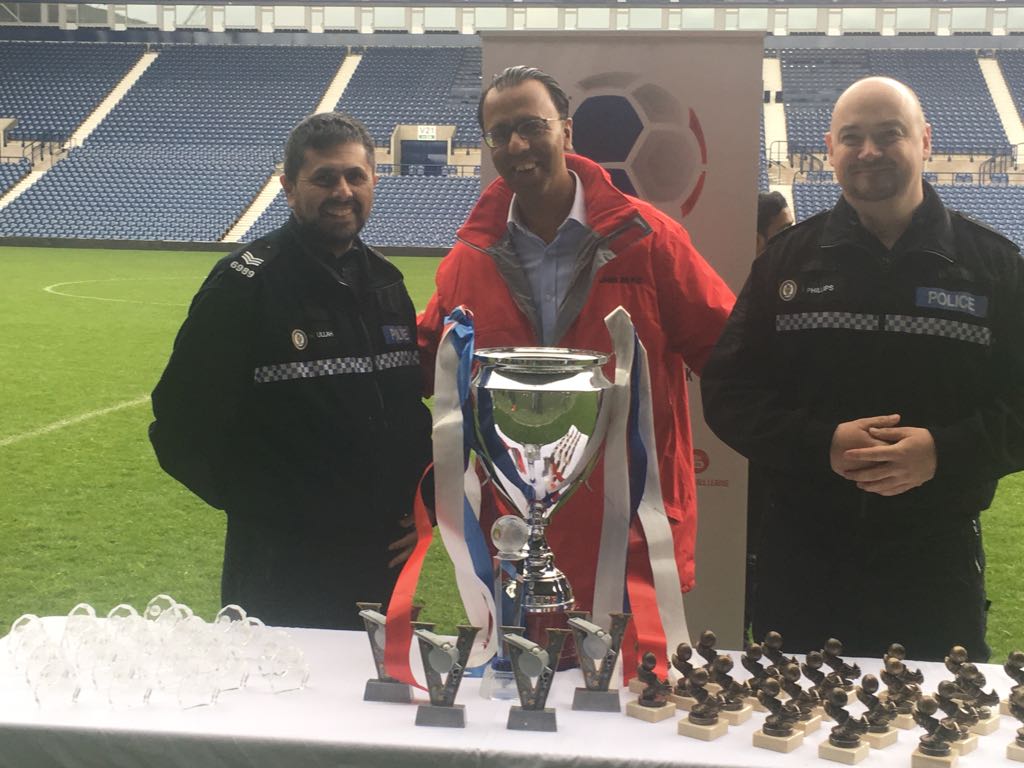 BordesleyWMP's tweet photo. FANTASTIC community football game at Hawthornes 500 attendance, BSC final, football bringing Alum rock and sparkhill community together https://t.co/sRlCiSBVPQ