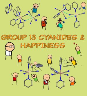 The Group 13 #cyanide cover of @ChemEurJ is featured in @ChemistryViews chemistryviews.org/details/ezine/… @USC @USCChemistry