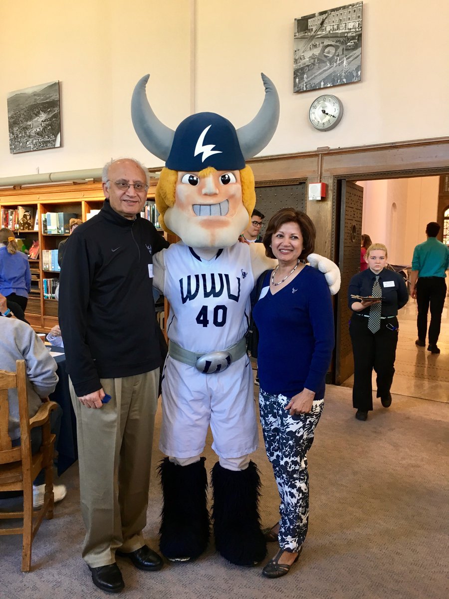WWU's tweet photo. @WWU poses with Victor at #Back2Bham Party in tr Library. The party continues tonight @BoundaryBay https://t.co/XAJEudZ8ua