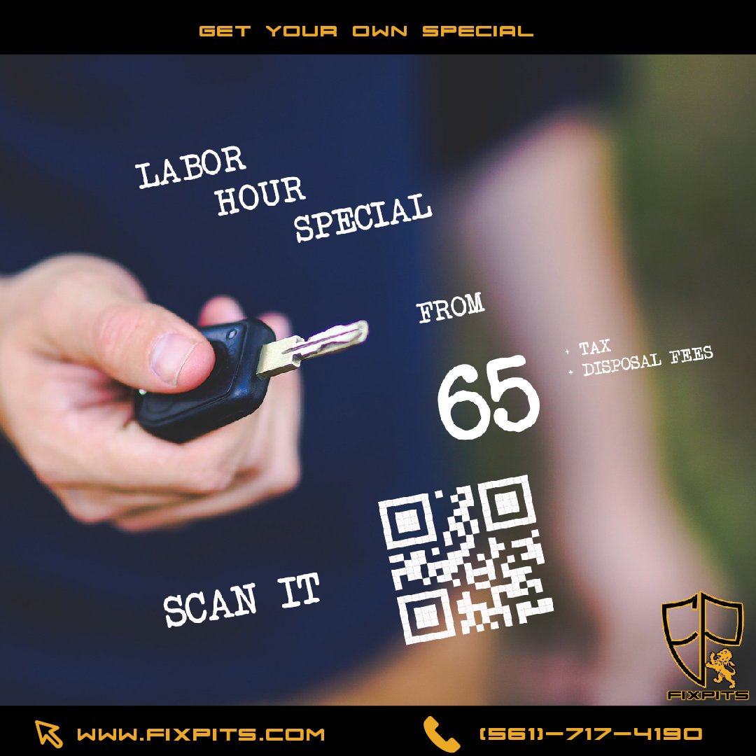FixPits's tweet image. #FixPitsCoupon: Call us at (561)-717-4190 and get your own labor hour special from 65 + tax &amp;amp; disposal fees