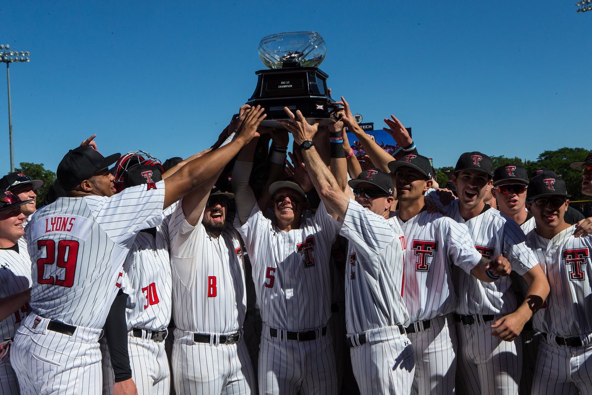 TTU_Baseball's tweet photo. Here is your winner...
And still....🏆
#WreckEm https://t.co/2Ubm4PiMwo