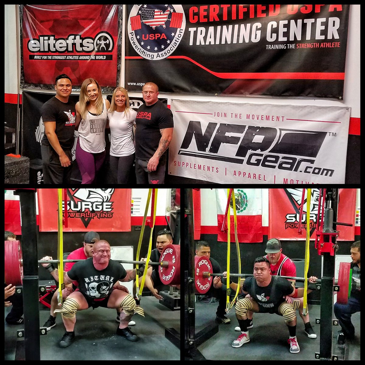 Thank you Steffen and Jaime for coming up to visit our gym and get a lift in! We got some great squats in