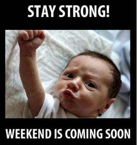 Stay strong! Weekend is coming soon. picturequotes.com/stay-strong-we… #PictureQuotes #StrongQuotes