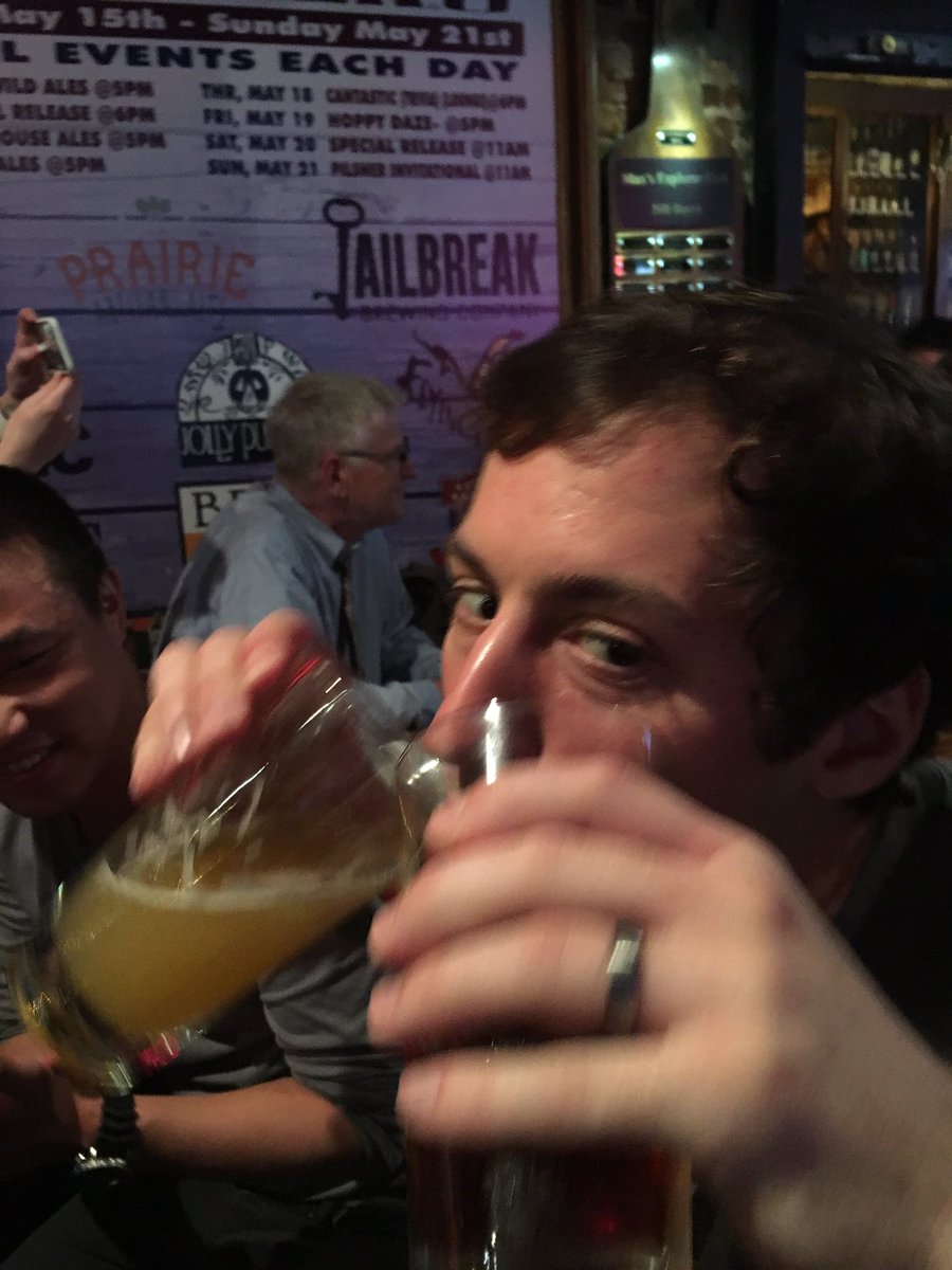 Wedding #walrussing! #Maxs #Baltimore #FellsPoint #Groom #ToHaveAndToHoldAndToKeepYourBeerCold