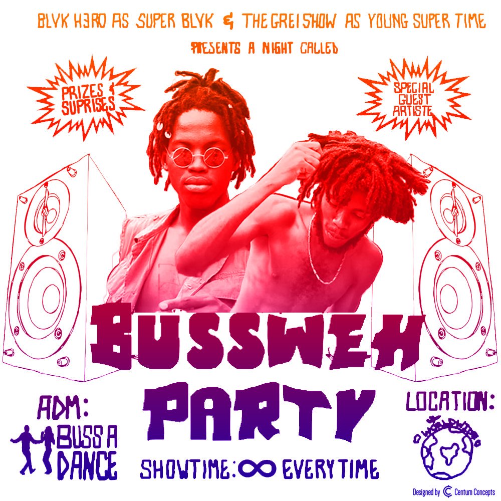 TheGreiShow's tweet photo. Blessings to di 1s who offered their voices &amp; hands to aid in this creation.
This is the #BusswehParty Mini-Mixtape: https://t.co/tA9my5itvY https://t.co/vES47Jv1K3
