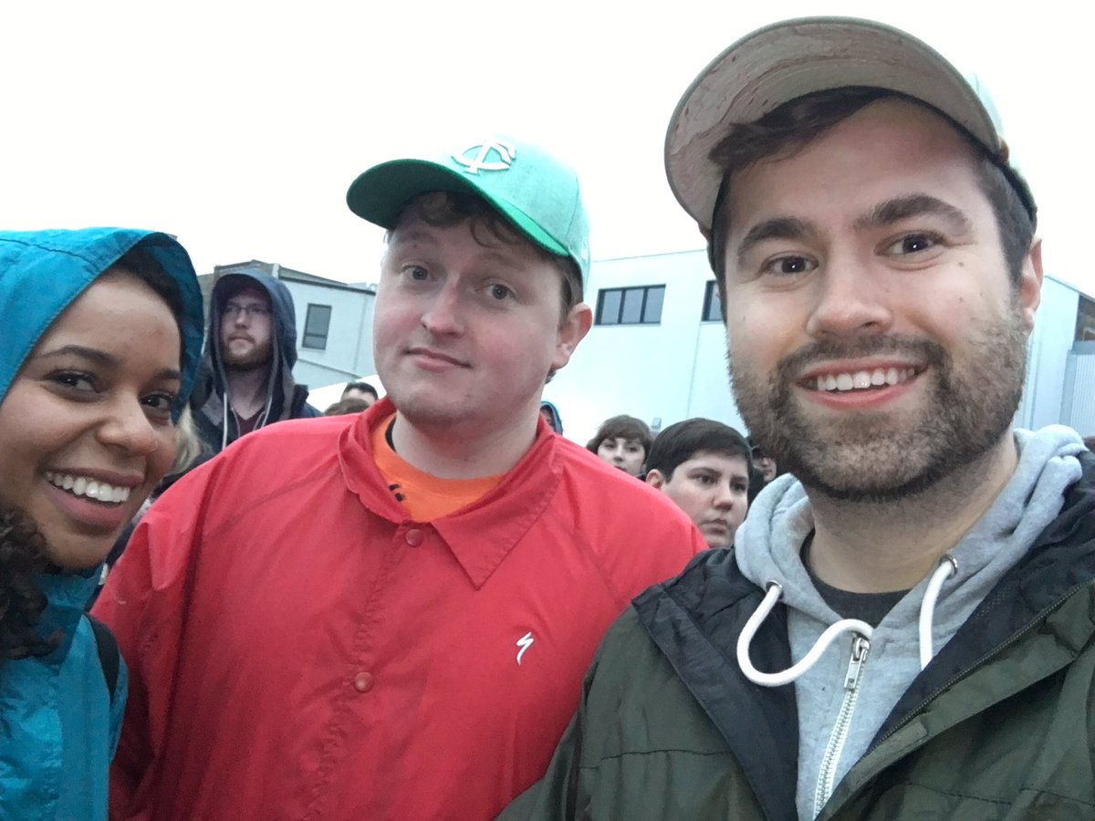 ChurchDads's tweet photo. Church Dads representing at #ArtAWhirl2017 Bauhaus, we actually turned down the headliner spot https://t.co/hnvSWXMuxc
