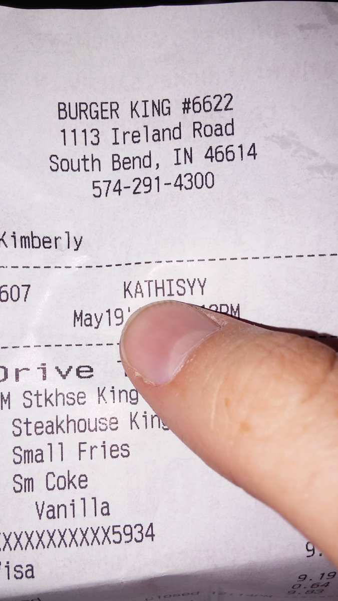 cass_a_1995's tweet photo. Yes. That's definitely how you spell my name. #thanksburgerking #notrightatall #itsnotevenclose https://t.co/b9okvWv98q