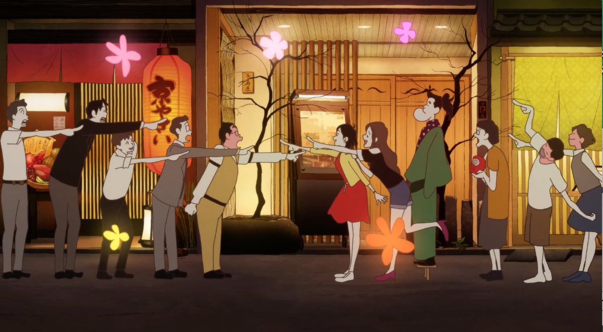 湯浅政明 Ar Twitter 夏だな 昨日は打ち上げで 今日は古い友人と飲むので それまで仕事 夜は短し歩けよ乙女 まだまだやっておりますよ 劇場お確かめの上おいで下さい なむなむ なむなむ