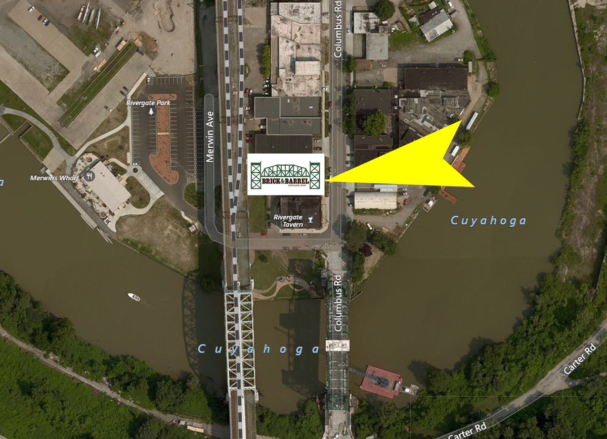 RACMPepClub's tweet photo. In 9 hours 14,000 @clevemarathon runners will pass @brickandbarrel &amp; cross the #CuyahogaRiver. Cheer with us at 7! https://t.co/NOc6XgUkbt https://t.co/BLcH1c2yFz