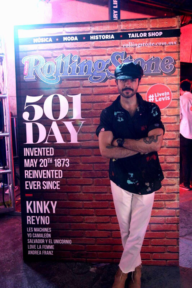 RollingStoneMX's tweet image. El #501Day recibe a @JosemariaTorreH #LiveInLevis