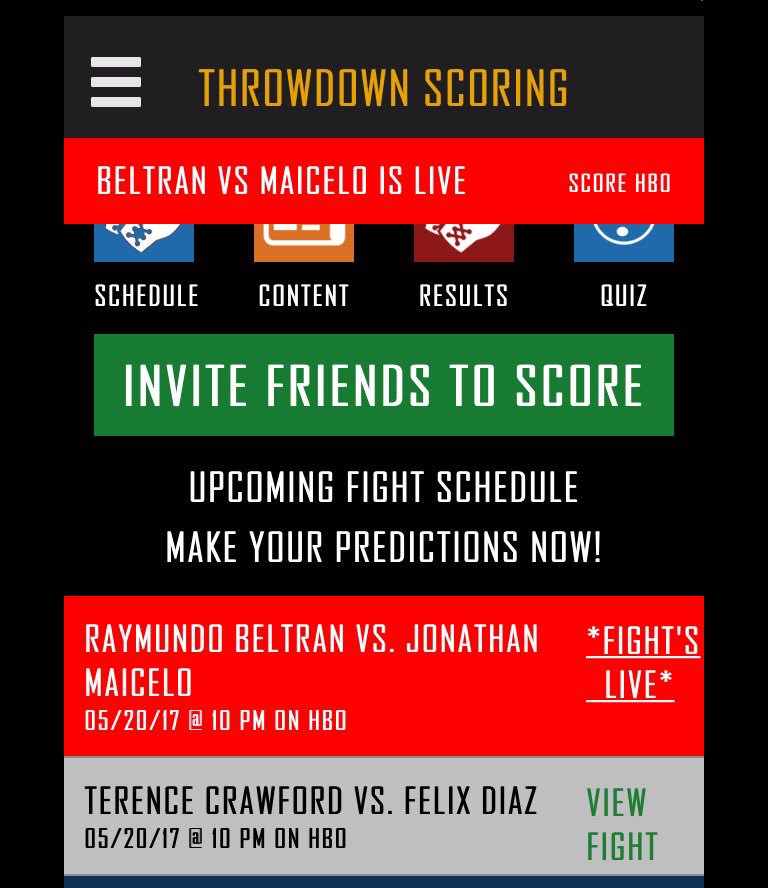Throwdownscore's tweet image. First bout is about to start. Score the fights live with us at @Throwdownscore #CrawfordDiaz #BeltranMaicelo