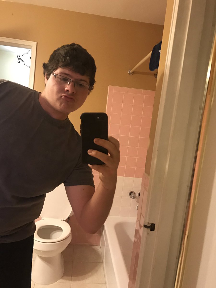Jbrzysk's tweet photo. Well I guess I can say I'm going from the 716 to the 973. Ft my new pink bathroom #BeforePaint https://t.co/dFON97Gngb