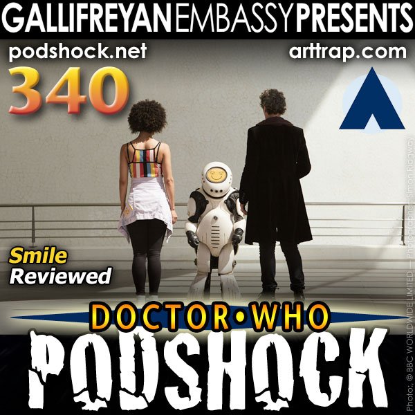 Podshock's tweet image. Smile, Doctor Who: Podshock 340 is now available! #DoctorWho #podcast ow.ly/S4SE30bU1X6