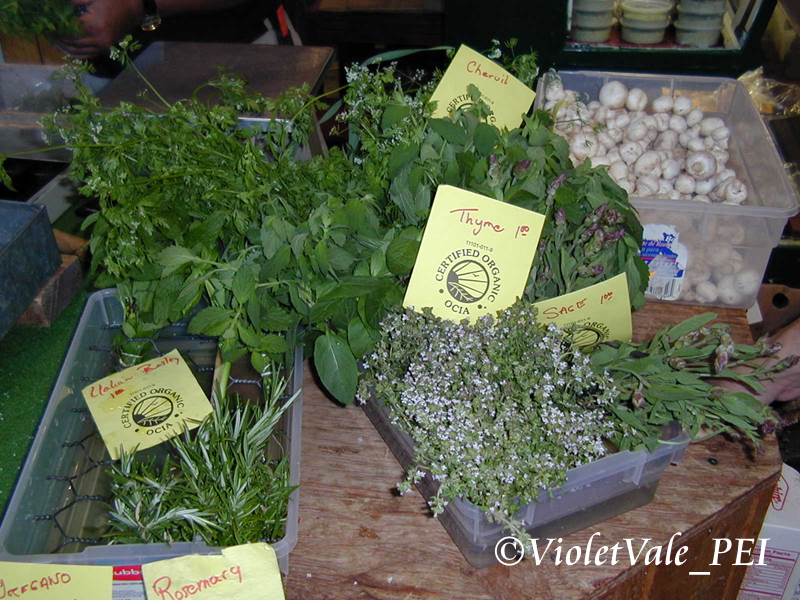VioletVale_PEI's tweet photo. #Charlottetown Farmers Market
オーガニックのハーブ、野菜類。
@CFMPEI #PEI #PrinceEdowardIsland #赤毛のアン https://t.co/PC4XArP86o