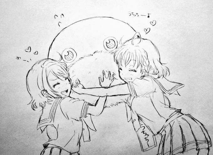 うちっちーの大切な大切なキバを描き忘れてしまったので再投稿です。💦💦 