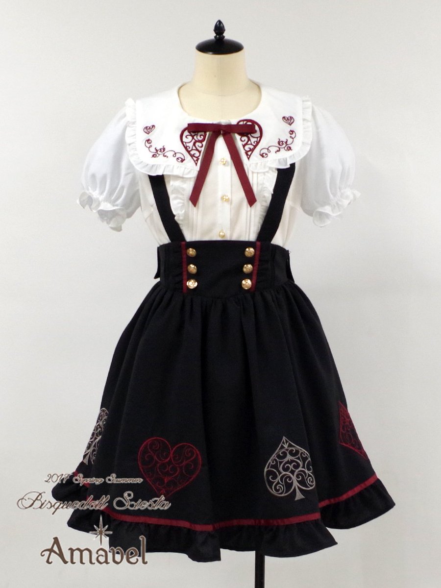 ♥ComingSoon♥Part1 ＊トランプ刺繍ジャンスカ／トランプ刺繍ブラウス