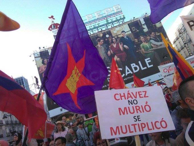 delcyrodriguezv's tweet photo. #SolidaridadConVenezuela desde Madrid, España.
#LaPazEstáVenciendo https://t.co/ZwXXfsdRCC