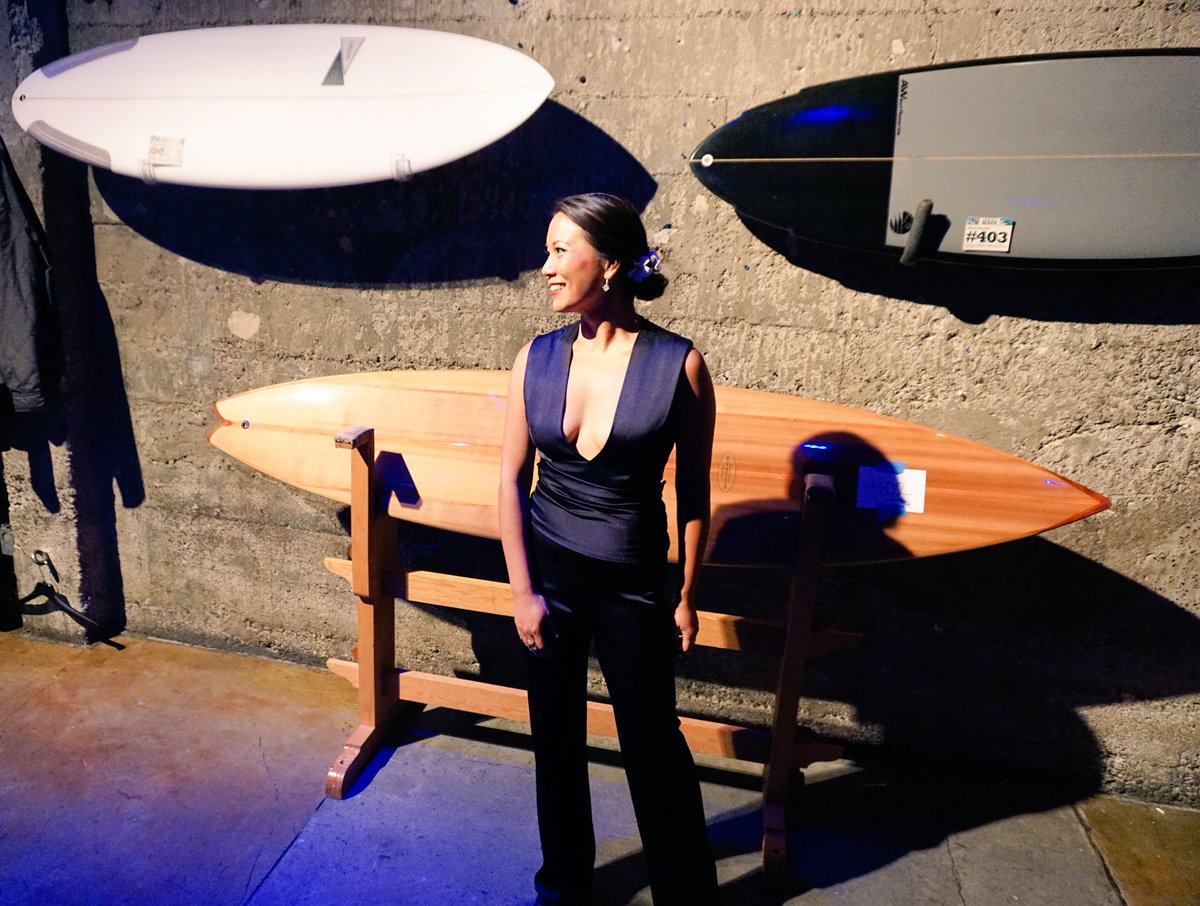 sunnyangela's tweet photo. From ⚾️ to 🌊 hosting @SaveTheWaves gala! Thank you @ShopMsCharles styled by @bffbybetina #lifeisawave #protectwhatyoulove https://t.co/bkSptr1pk2