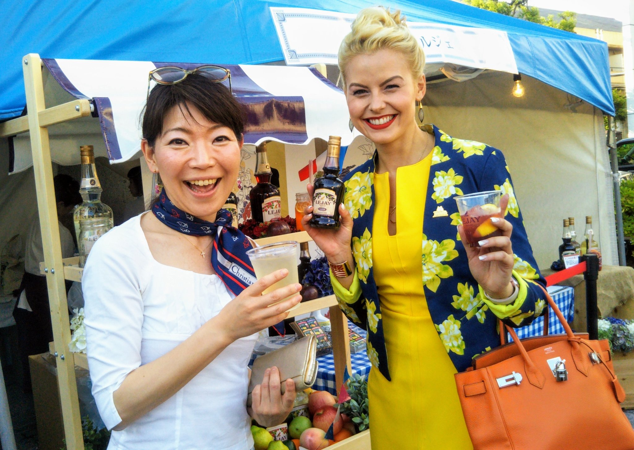 クララ・ボダン #アペリティフ 365in東京を昨日訪れたら、以前からとっても気になっていたフランス人モデルの #クララボダン  さんに会いました😍❤️日本語ペラペラでとてもチャーミング🇫🇷💕私のファッションも褒めてくれた( ´艸｀)🎵南仏の太陽みたいな人でした ...