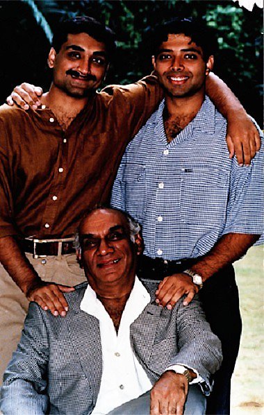 A Very Happy Bday to Aditya Chopra.... with Yash Chopra and Uday Chopra... 