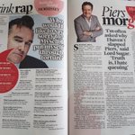 Like two peas in a pod..
@Smiths_Official 
@piersmorgan 