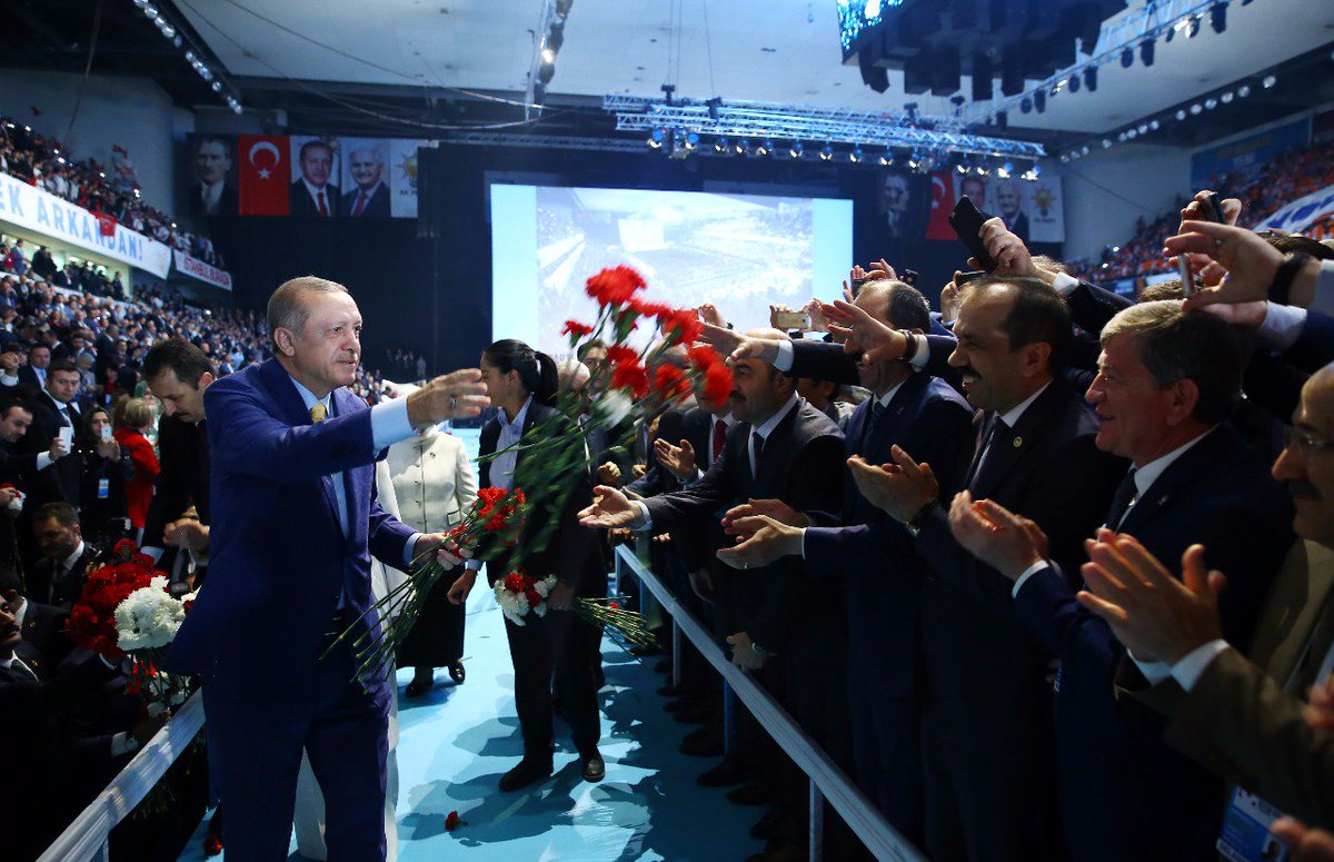 Cumhurbaşkanı Erdoğan ve Başbakan Yıldırım, 3. Olağanüstü Büyük Kongremizde #YeniAtılımDönemi