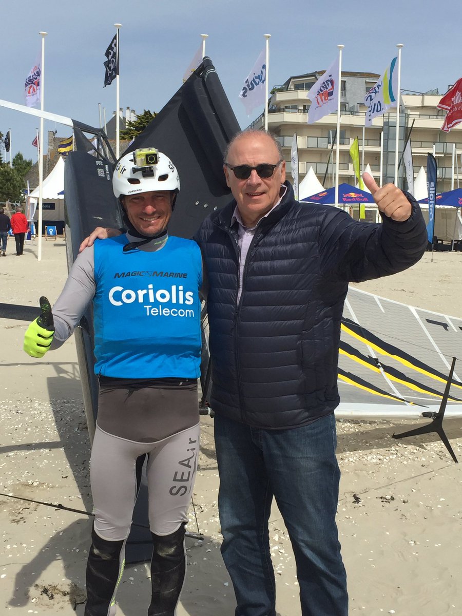 Coriolis_Fr's tweet photo. Départ imminent pour les épreuves ! #kongofthebay #FoilingBay #Coriolis .@SEAir_gravity https://t.co/ddItHJpIJ5