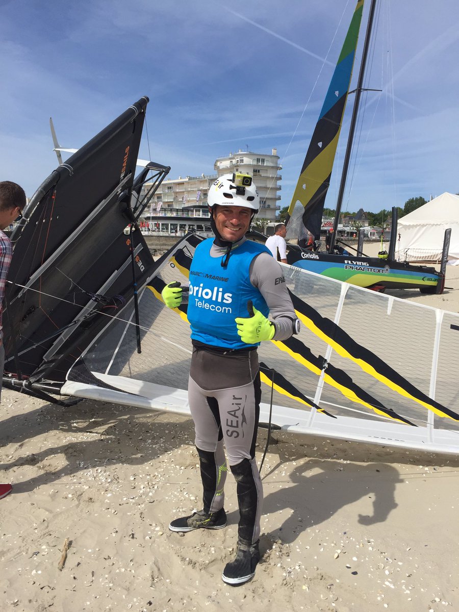 Coriolis_Fr's tweet photo. Départ imminent pour les épreuves ! #kongofthebay #FoilingBay #Coriolis .@SEAir_gravity https://t.co/ddItHJpIJ5