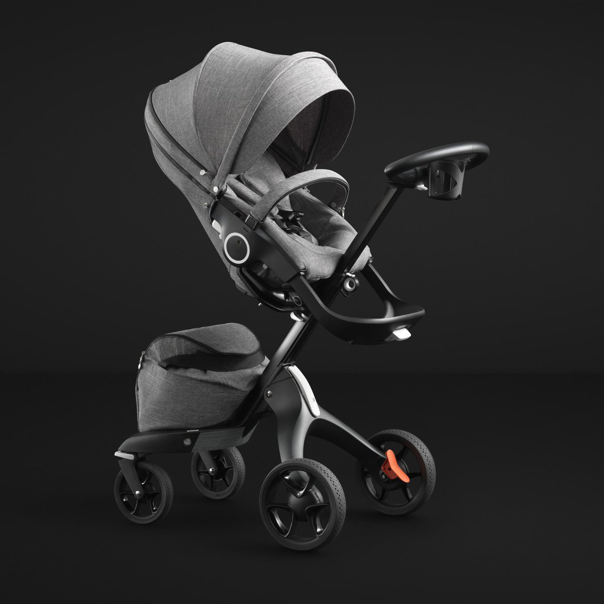 stokke xplory black athleisure