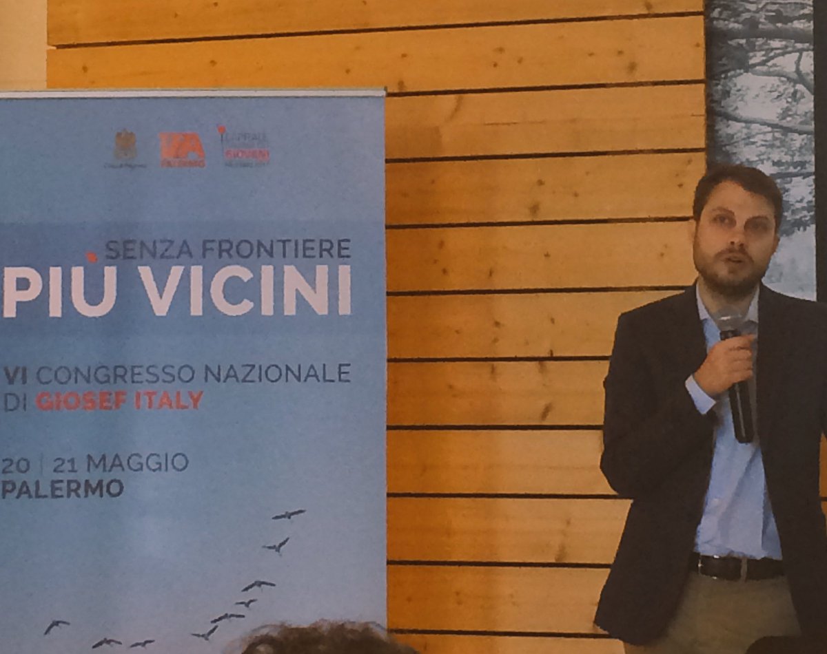 .<a href="/faustorac/">Fausto Raciti</a> voglio darvi un segno di vicinanza e sostegno#giosef #congresso #youth #EU60 #Sicily