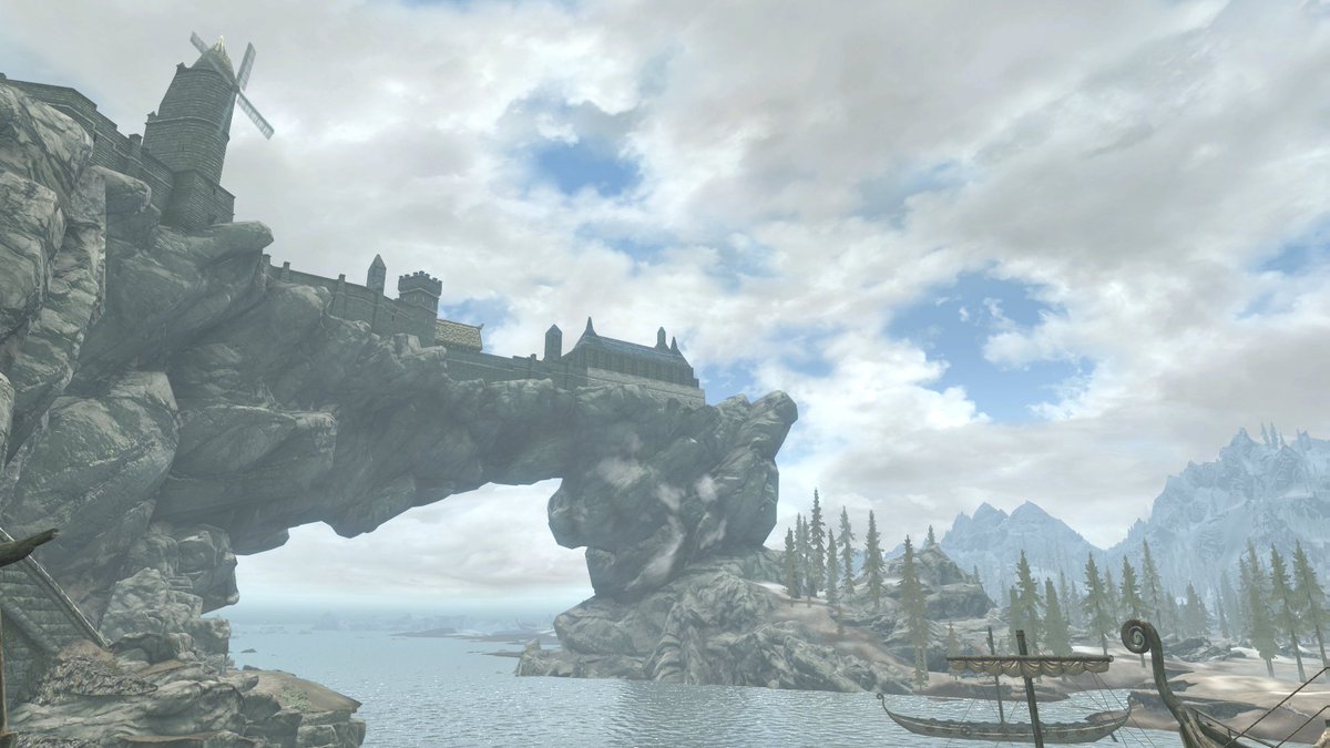 しんえー １時間くらいスカイリムの風景をスクショして楽しんでいた Skyrim