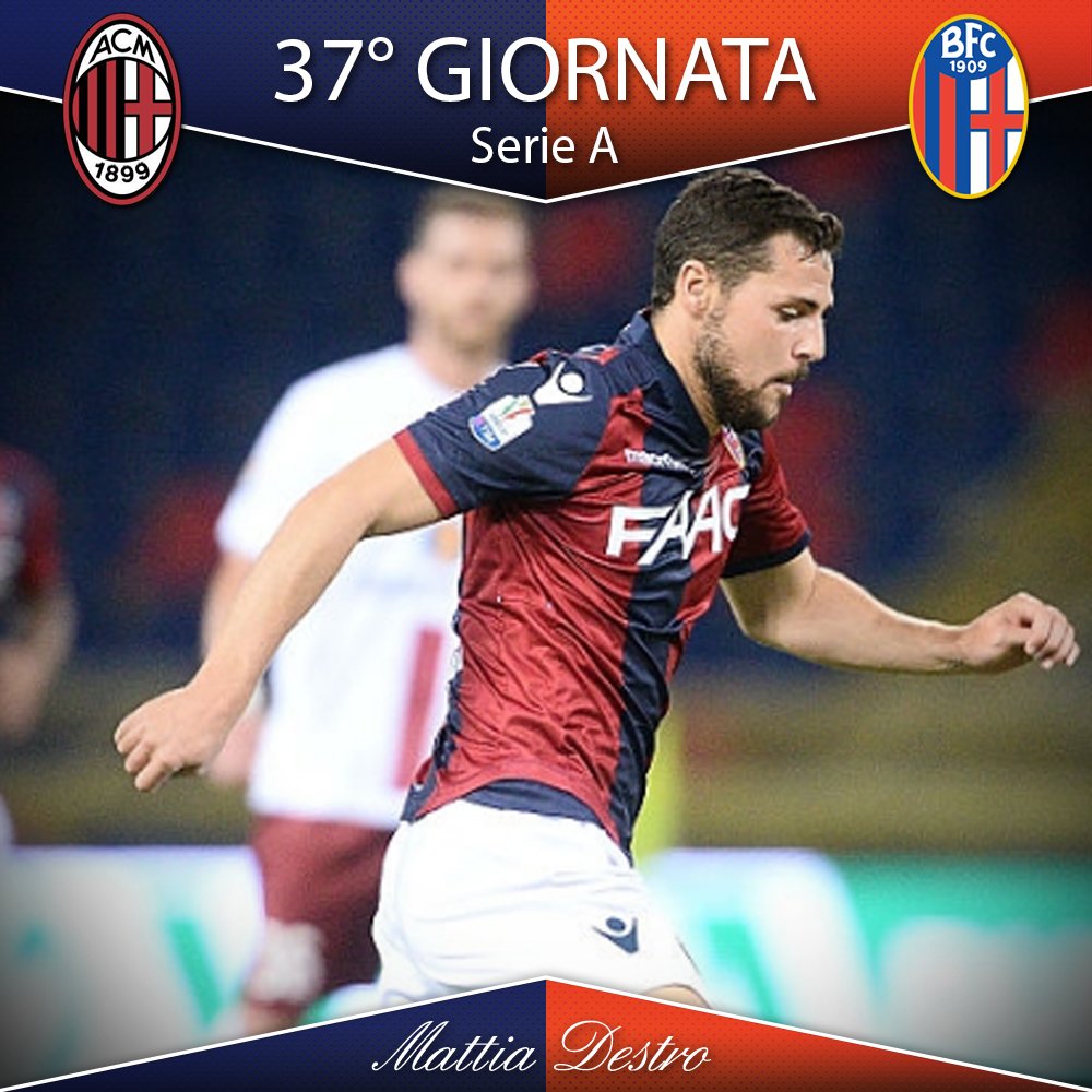 Mattia Destro tweet media