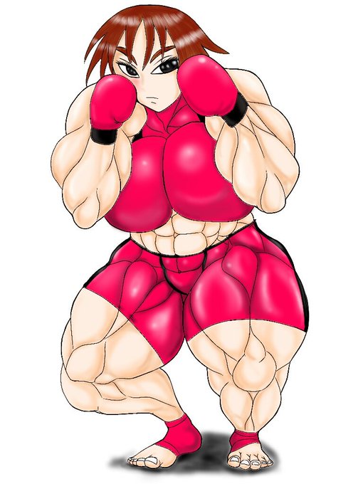 ムキムキ～ムキムキ～💪(・∀・💪) 