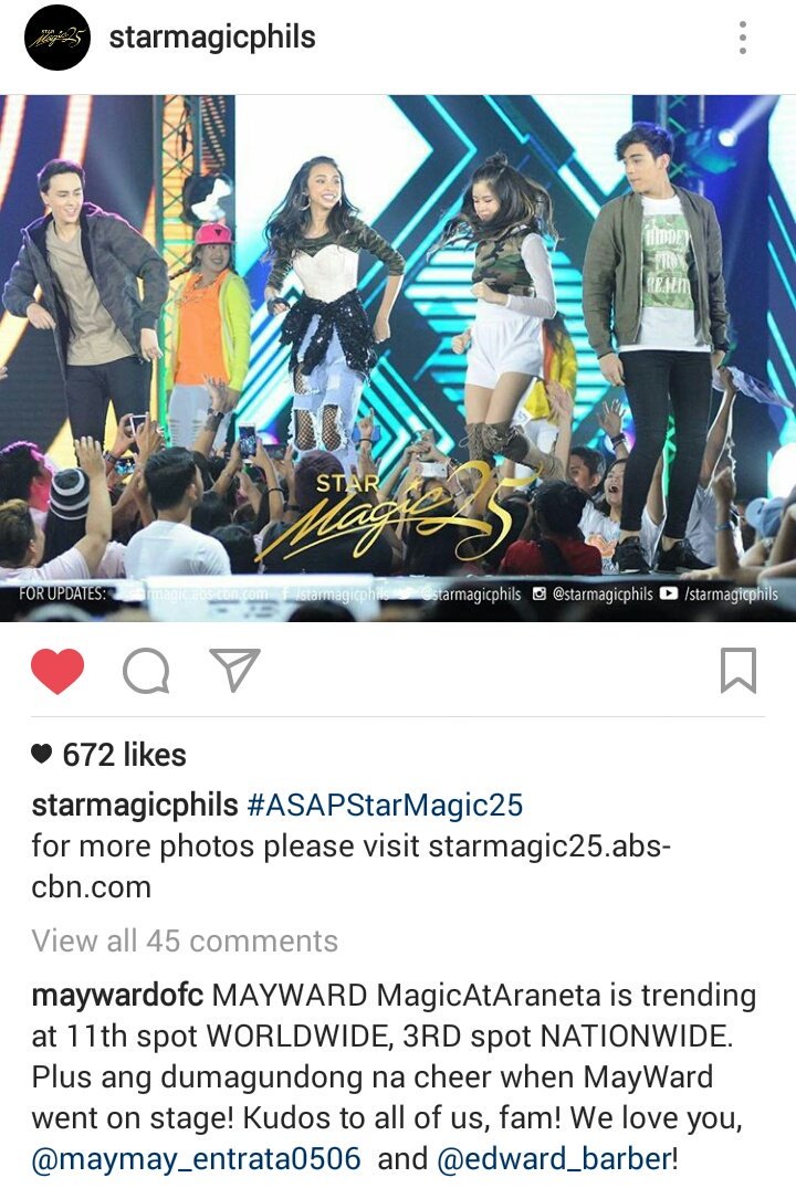 MayWardOfficial's tweet photo. Like and comment here fam:

• https://t.co/UE458bD24H

MAYWARD MagicAtAraneta https://t.co/fqkjYAqzWY