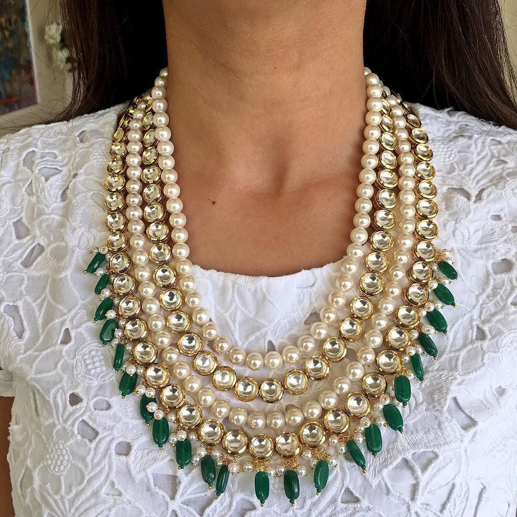 Prerto's tweet photo. Doing bold and beautiful Sunday's right 💖 #PearlAndGreenIINecklace .
.
#Prerto #Fashion #Love #AboutALook #Stateme… https://t.co/7gjPTcRVod https://t.co/ydz0em1kqx