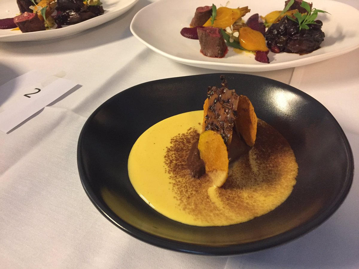 MacLeanFraser's tweet image. Some good dishes being put up at Chef of the Capital