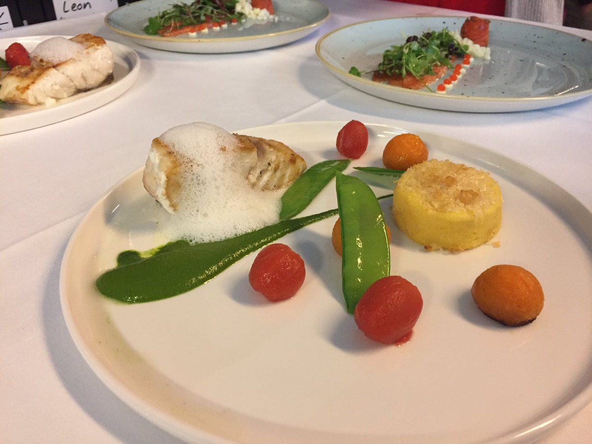 MacLeanFraser's tweet image. Some good dishes being put up at Chef of the Capital