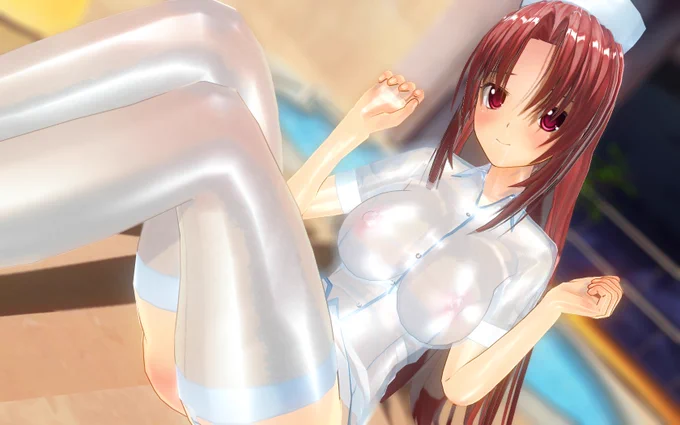 白川涼子さんMODいいですねえ～#CM3D2 #カスタムメイド3D2 